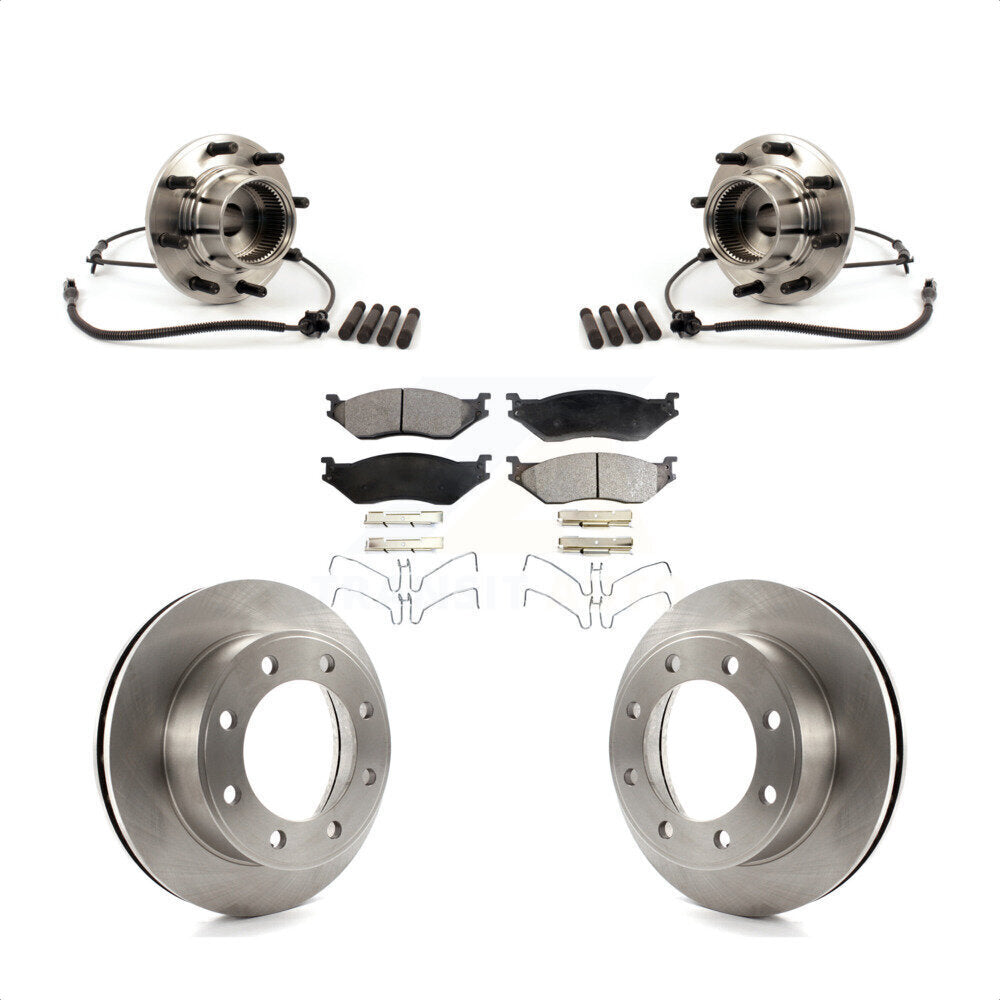 Transit Auto KBB-100822 Wheel Bearing and Hub Assembly for 2000-2004 Ford F-550 Super Duty - Front product image