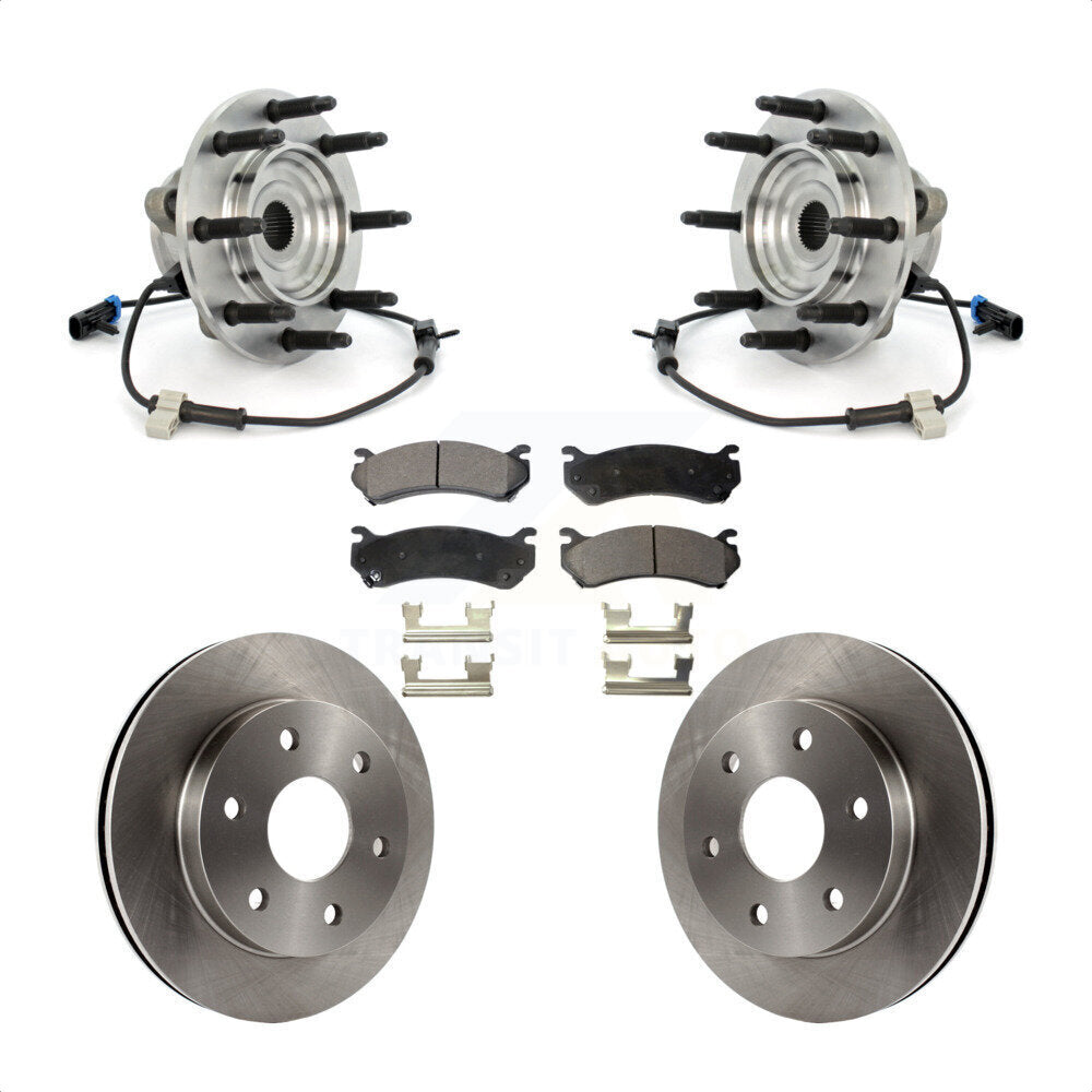 Transit Auto KBB-100823 Wheel Bearing and Hub Assembly for 2001-2007 GMC Sierra 1500 Classic, Chevrolet Silverado 1500, GMC Sierra 1500 - Front product image