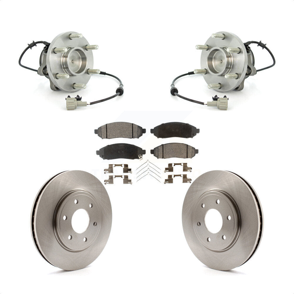 Transit Auto KBB-100832 Wheel Bearing and Hub Assembly for 2005-2019 Suzuki Equator, Nissan Frontier product image