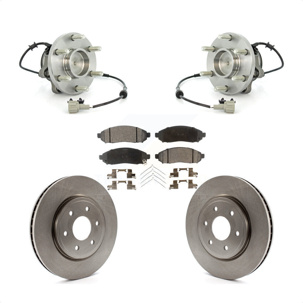 Transit Auto KBB-100834 Wheel Bearing and Hub Assembly for 2005-2024 Nissan Frontier, Suzuki Equator, Nissan Pathfinder & more product image