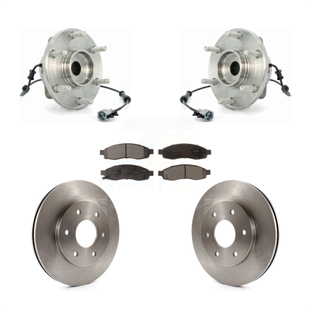 Transit Auto KBB-100840 Wheel Bearing and Hub Assembly for 2004-2005 INFINITI QX56, Nissan Armada, Nissan TITAN & more - Front product image