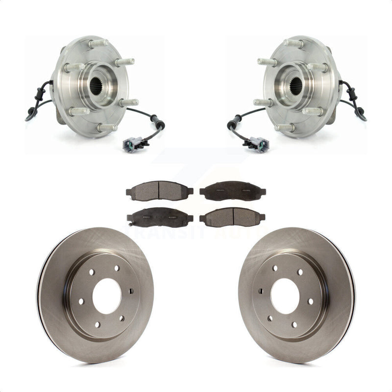 Transit Auto KBB-100842 Wheel Bearing and Hub Assembly for 2005-2007 Nissan TITAN, INFINITI QX56, Nissan Armada - Front product image