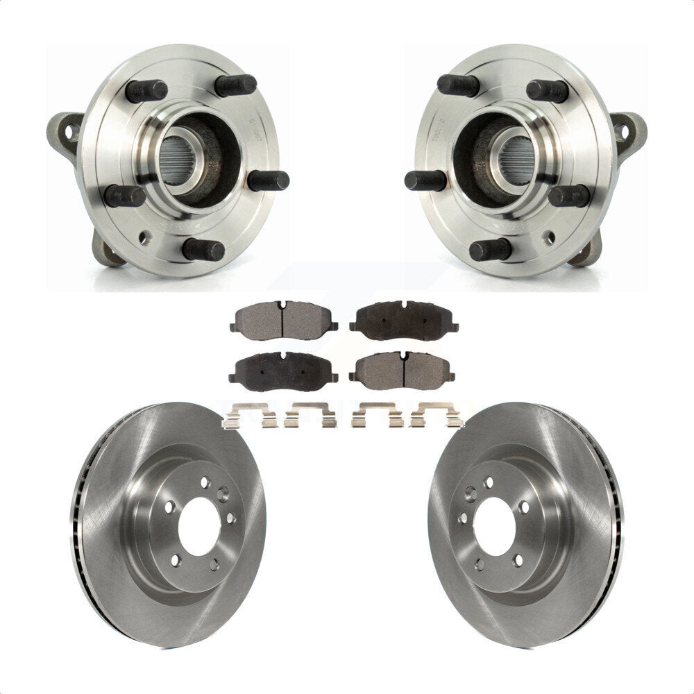 Transit Auto KBB-100846 Wheel Bearing and Hub Assembly for 2005-2009 Land Rover Range Rover Sport, Land Rover LR3 - Front product image