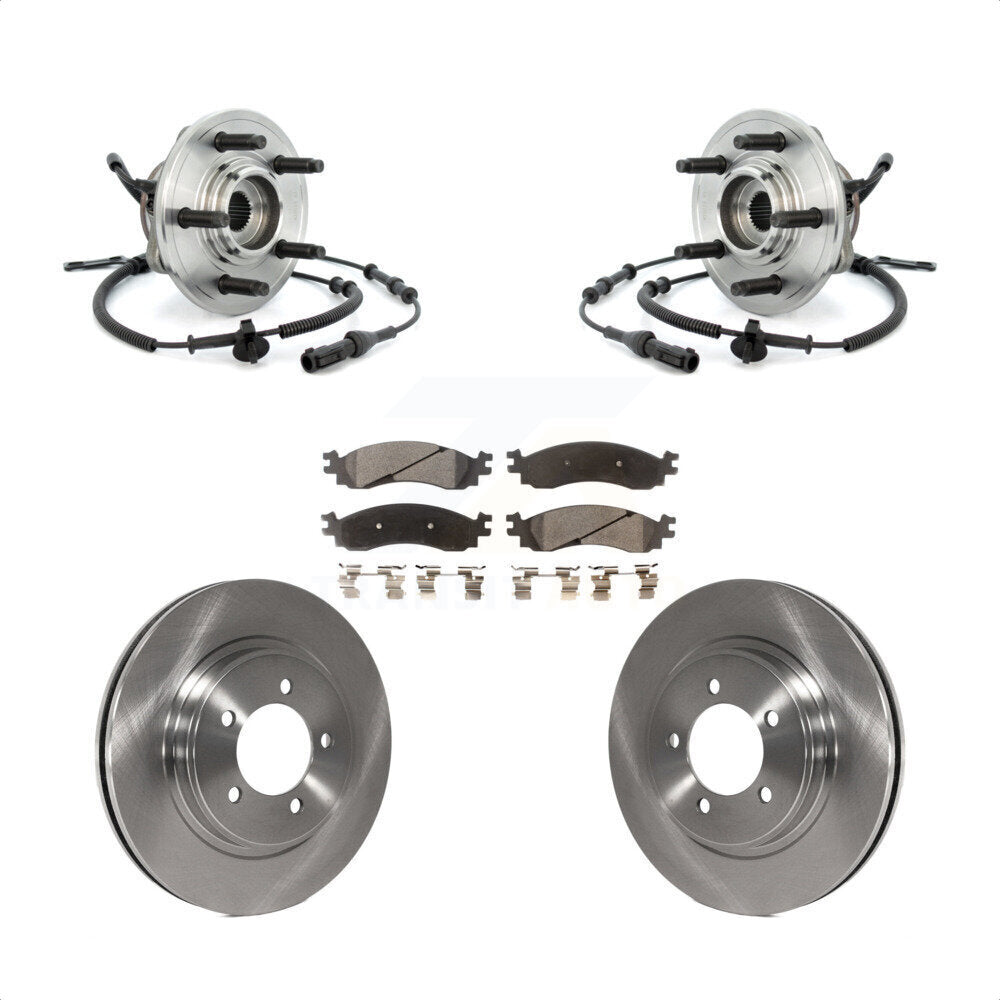 Transit Auto KBB-100854 Wheel Bearing and Hub Assembly for 2006-2010 Ford Explorer Sport Trac, Ford Explorer, Mercury Mountaineer - Front product image