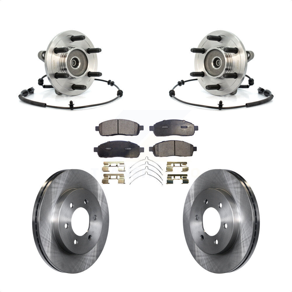 Transit Auto KBB-100855 Wheel Bearing and Hub Assembly for 2005-2008 Ford F-150, Lincoln Mark LT - Front product image
