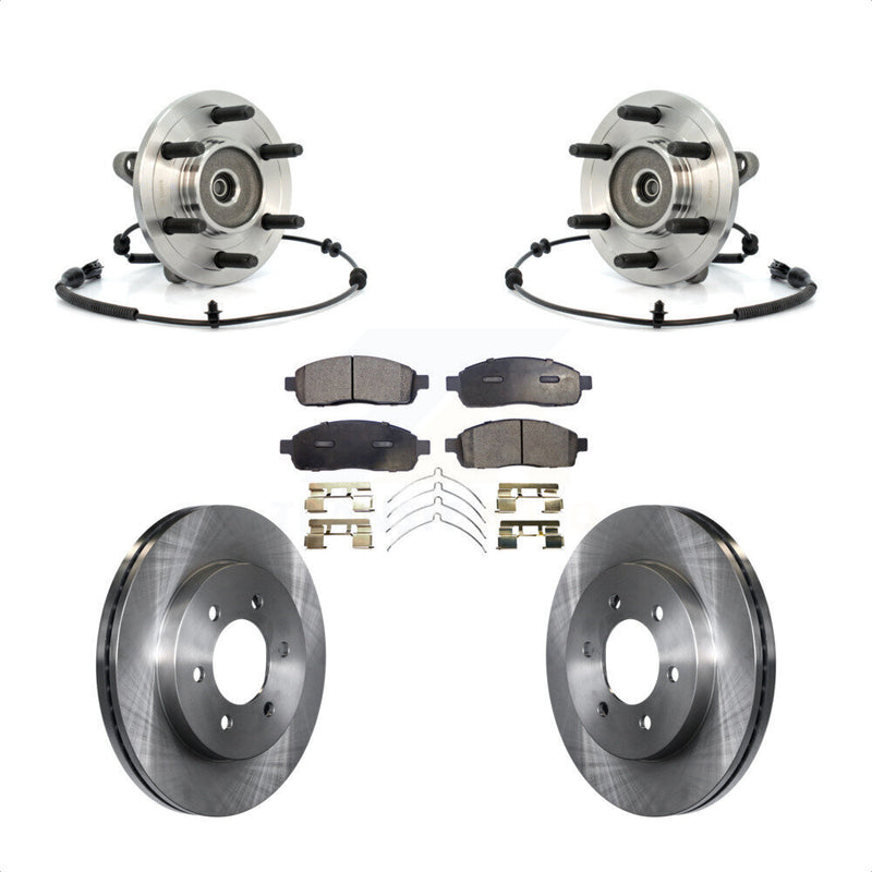 Transit Auto KBB-100855 Wheel Bearing and Hub Assembly for 2005-2008 Ford F-150, Lincoln Mark LT - Front product image