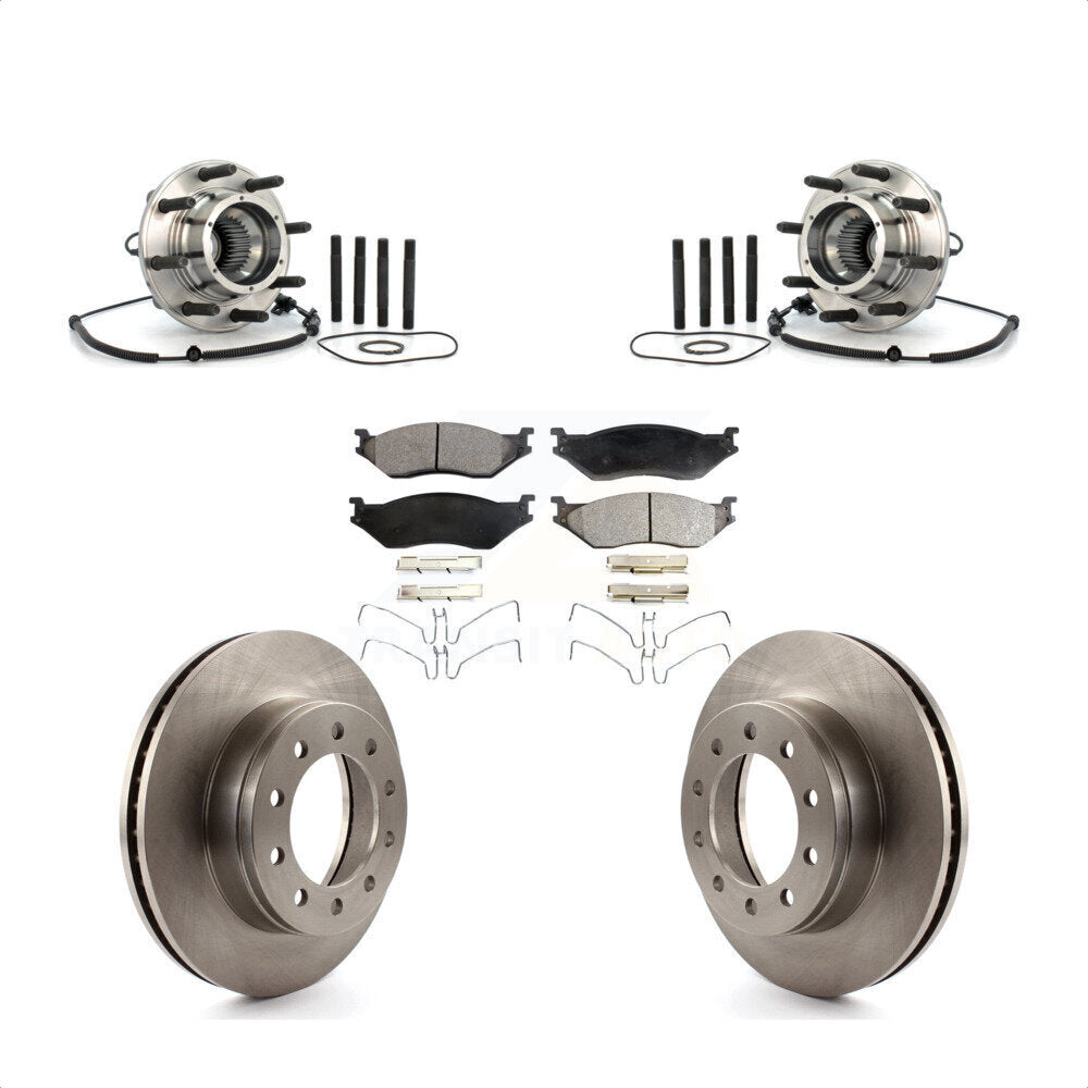 Transit Auto KBB-100861 Wheel Bearing and Hub Assembly for 2010 Ford F-550 Super Duty - Front product image
