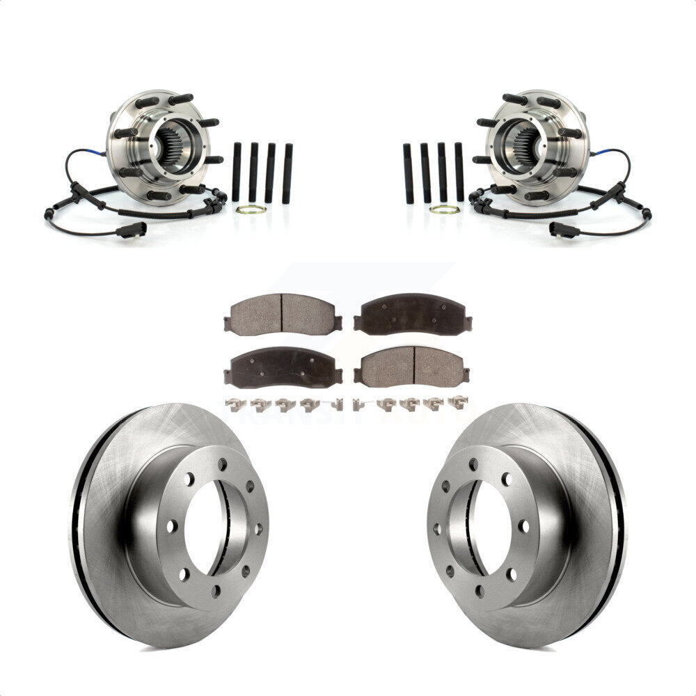 Transit Auto KBB-100908 Wheel Bearing and Hub Assembly for 2012 Ford F-250 Super Duty, Ford F-350 Super Duty - Front product image