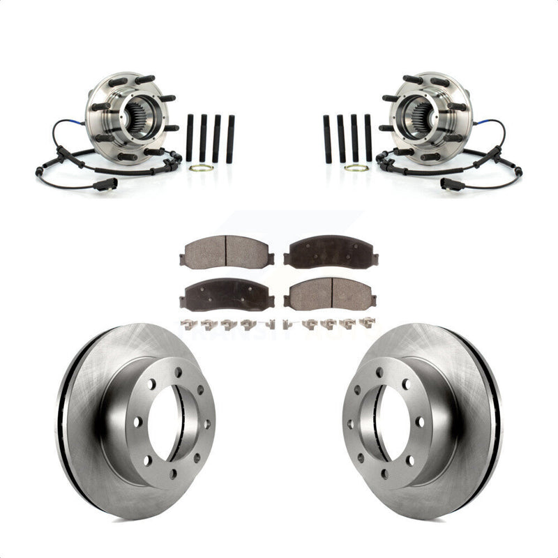 Transit Auto KBB-100908 Wheel Bearing and Hub Assembly for 2012 Ford F-250 Super Duty, Ford F-350 Super Duty - Front product image