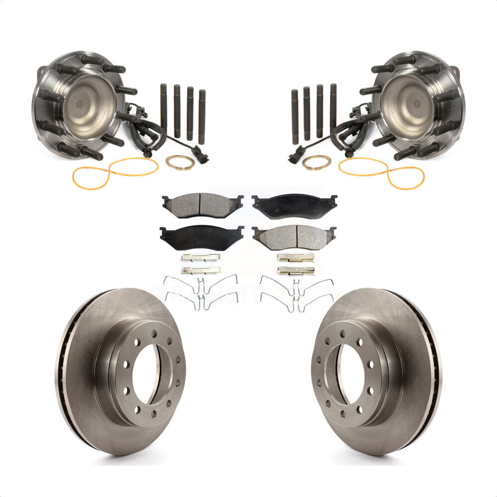Transit Auto KBB-100915 Wheel Bearing and Hub Assembly for 2011-2016 Ford F-450 Super Duty, Ford F-550 Super Duty - Front product image