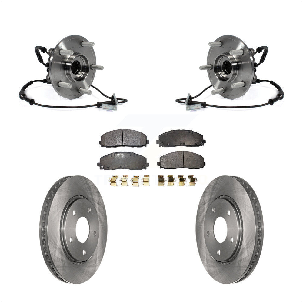Transit Auto KBB-100924 Wheel Bearing and Hub Assembly for 2017-2018 Dodge Grand Caravan - Front product image