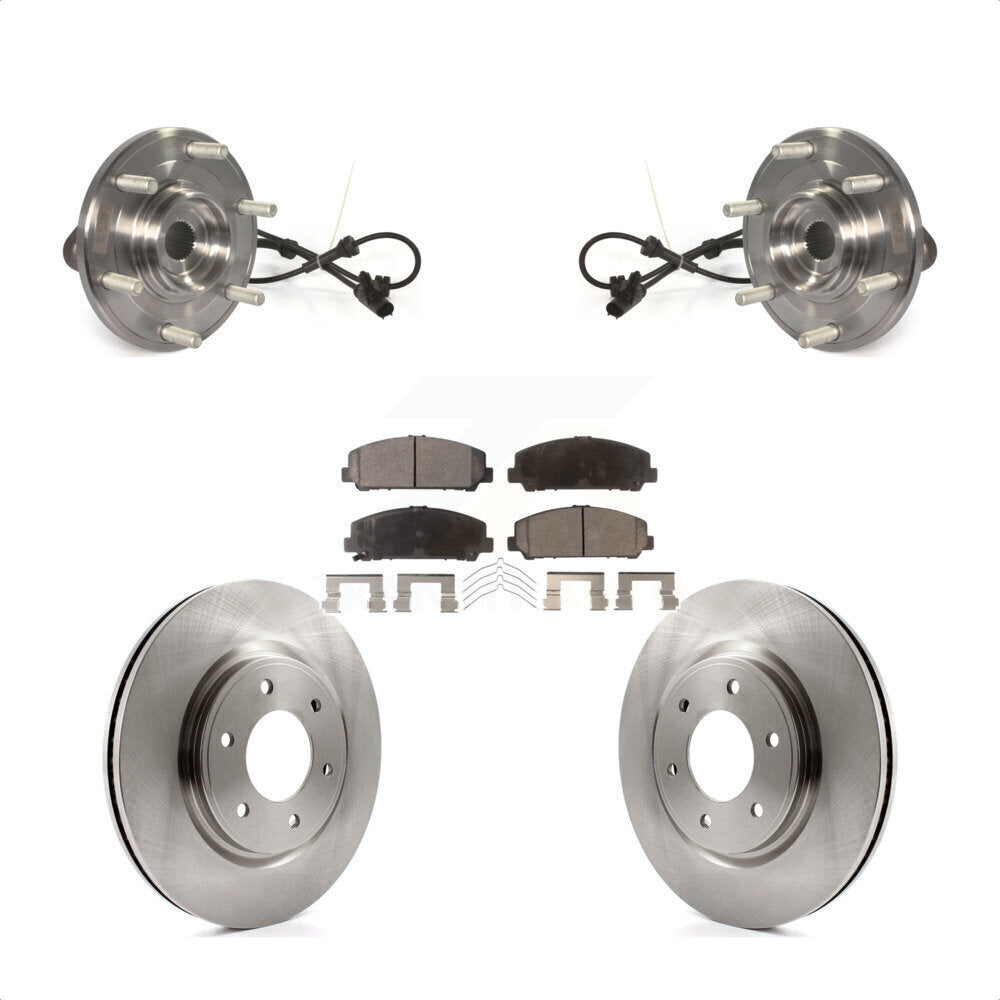 Transit Auto KBB-100930 Wheel Bearing and Hub Assembly for 2012-2015 Nissan Armada, Nissan TITAN - Front product image