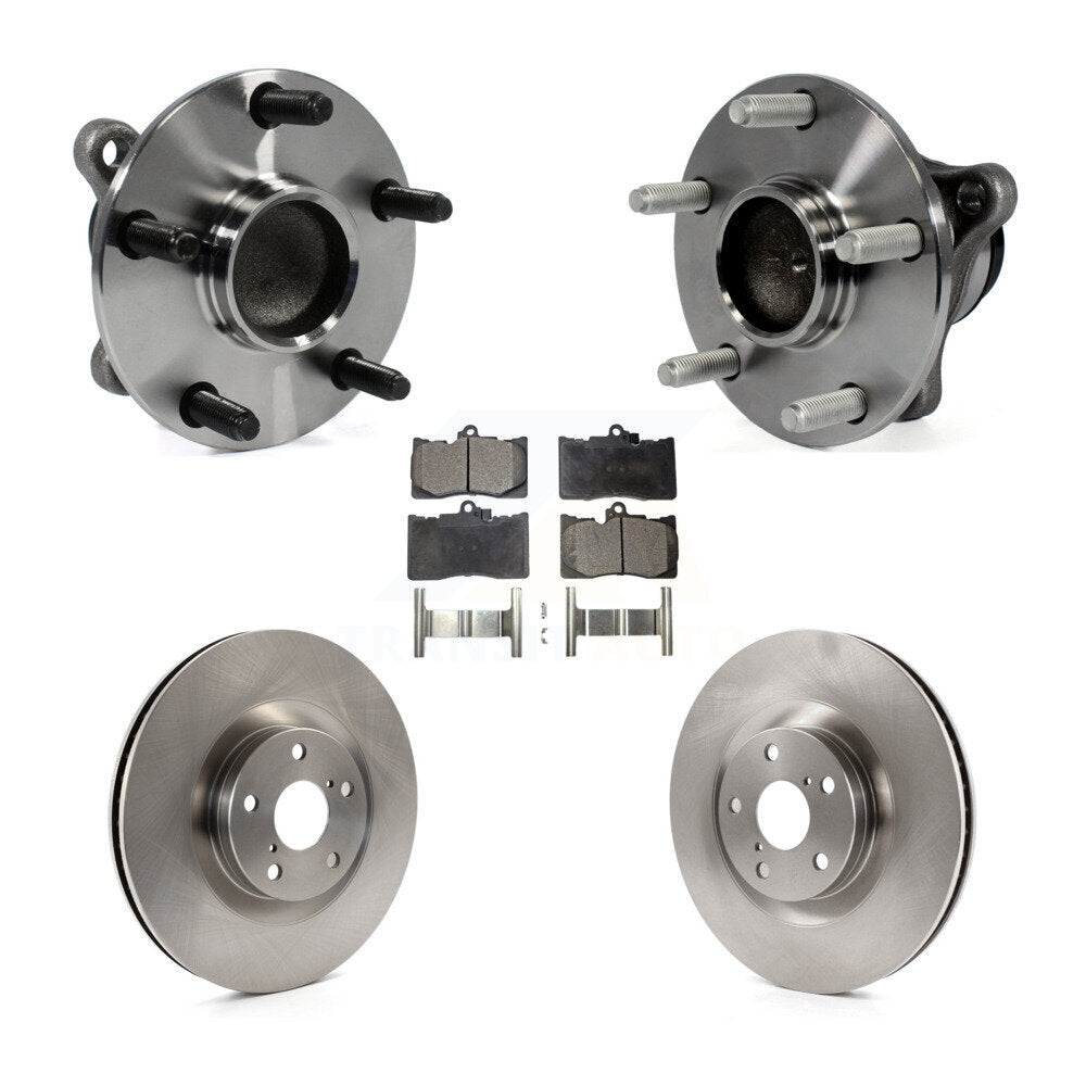 Transit Auto KBB-100944 Wheel Bearing and Hub Assembly for 2009-2015 Lexus IS350, Lexus GS350, Lexus GS450h & more - Front product image