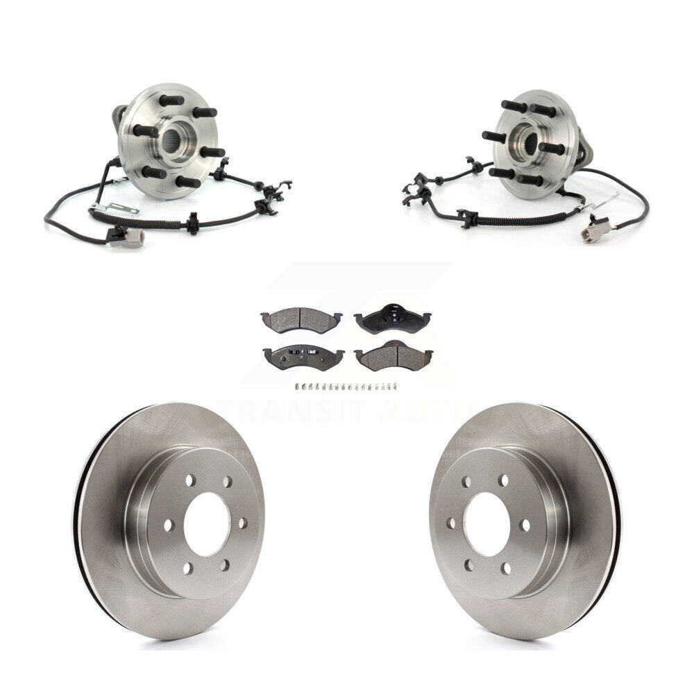 Transit Auto KBB-100955 Wheel Bearing and Hub Assembly for 2000-2002 Dodge Dakota, Dodge Durango - Front product image