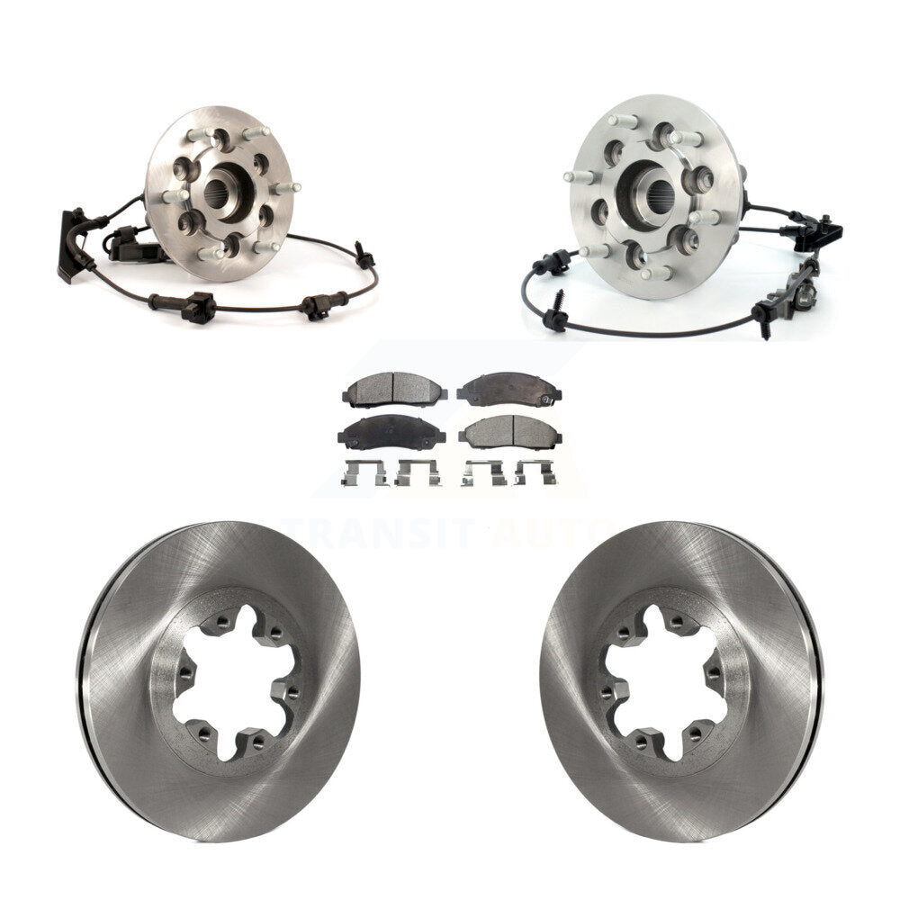 Transit Auto KBB-100967 Wheel Bearing and Hub Assembly for 2004-2008 GMC Canyon, Isuzu i-370, Isuzu i-350 & more - Front product image
