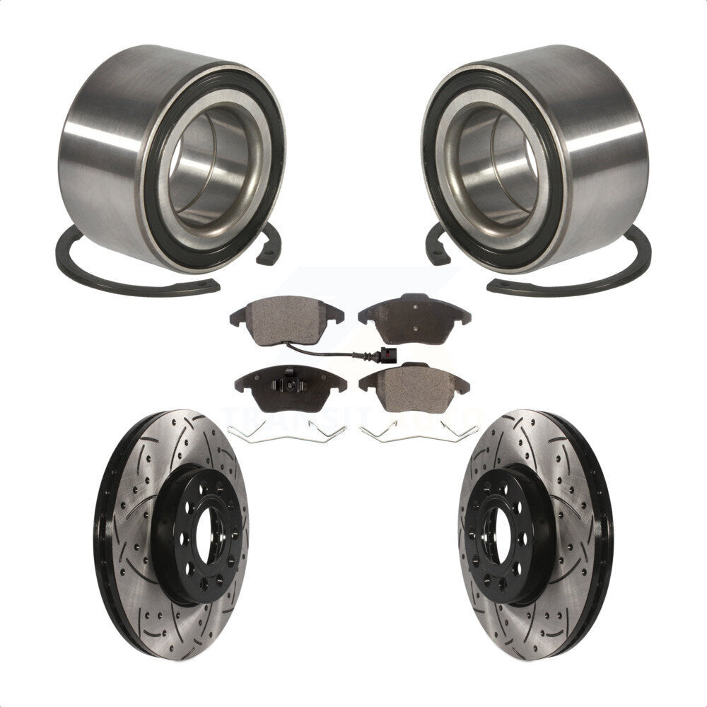 Transit Auto KBB-100981 Wheel Bearing for 2005 Volkswagen Jetta - Front product image
