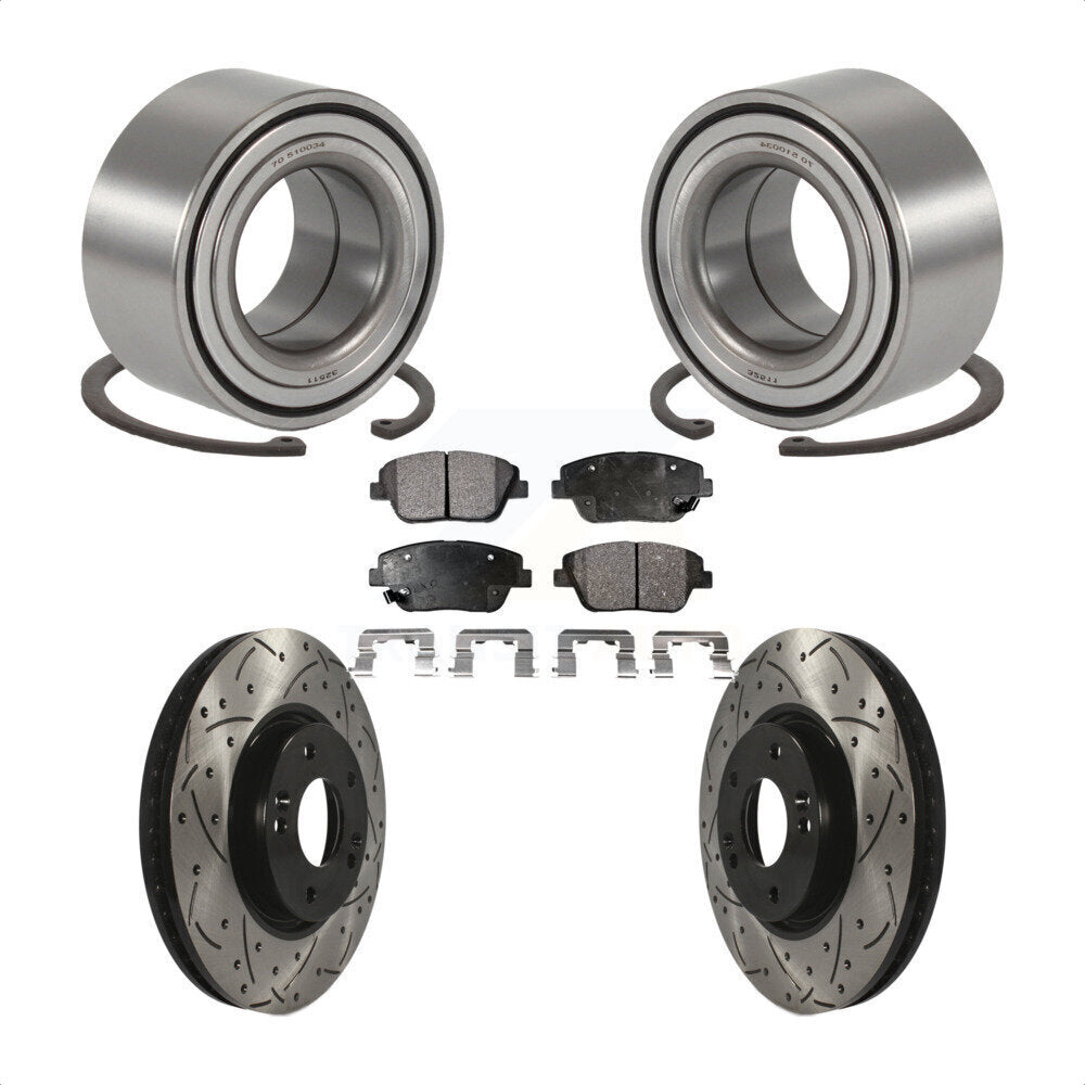 Transit Auto KBB-100983 Wheel Bearing for 2011-2015 Hyundai Sonata, Kia Optima - Front product image