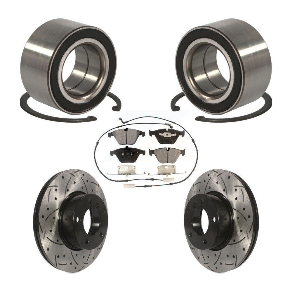 Transit Auto KBB-101005 Wheel Bearing for 2008-2012 BMW 328i xDrive, BMW 328xi - Front product image