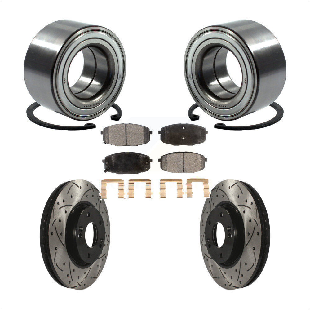 Transit Auto KBB-101024 Wheel Bearing for 2010-2013 Kia Forte5, Kia Forte, Kia Forte Koup - Front product image