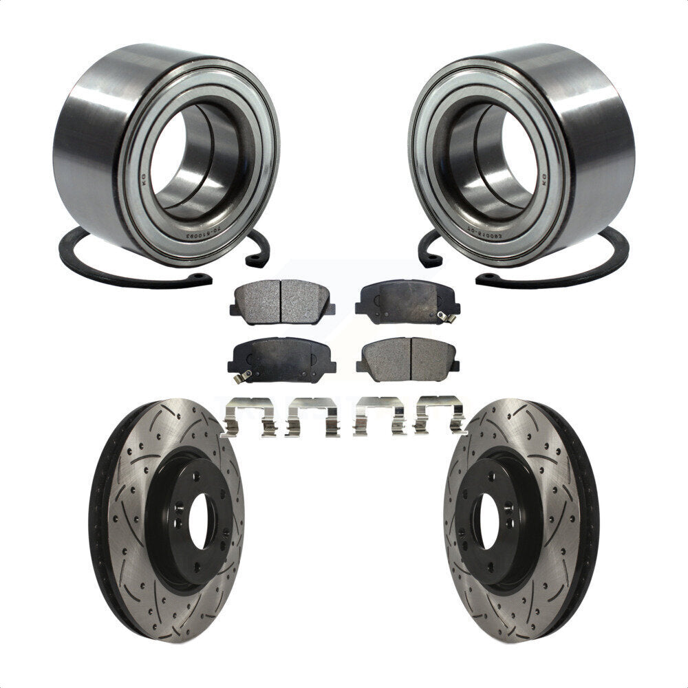 Transit Auto KBB-101025 Wheel Bearing for 2013-2015 Hyundai Veloster - Front product image