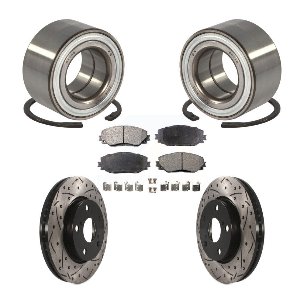 Transit Auto KBB-101035 Wheel Bearing for 2017-2018 Toyota Prius V - Front product image