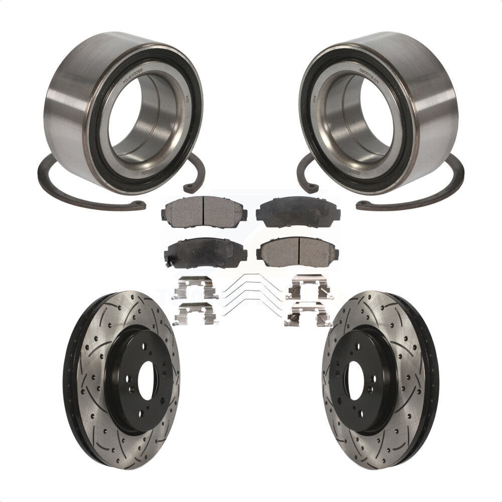 Transit Auto KBB-101039 Wheel Bearing for 2011-2015 Honda Crosstour, Honda Accord Crosstour - Front product image