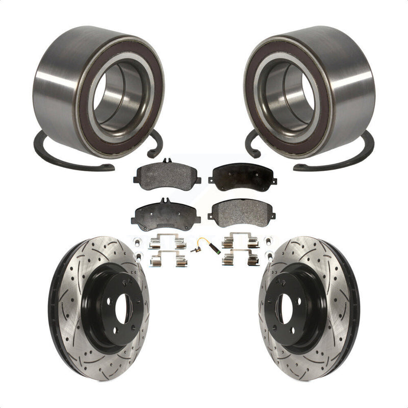 Transit Auto KBB-101043 Wheel Bearing for 2010-2015 Mercedes-Benz GLK250, Mercedes-Benz GLK350 - Front product image