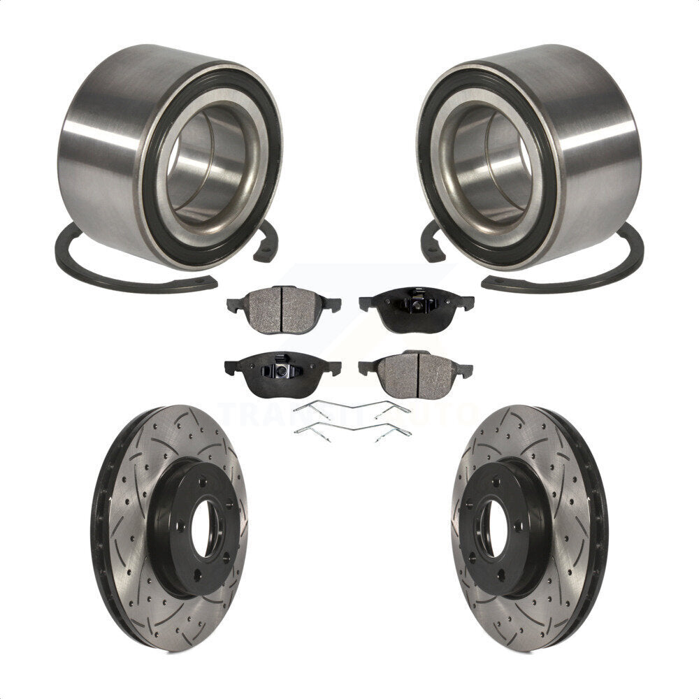Transit Auto KBB-101046 Wheel Bearing for 2012-2018 Ford C-Max, Ford Focus - Front product image
