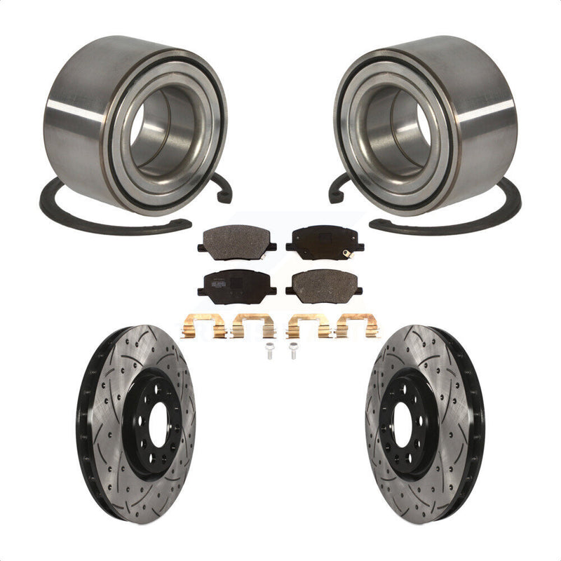 Transit Auto KBB-101056 Wheel Bearing for 2016-2018 Fiat 500X - Front product image