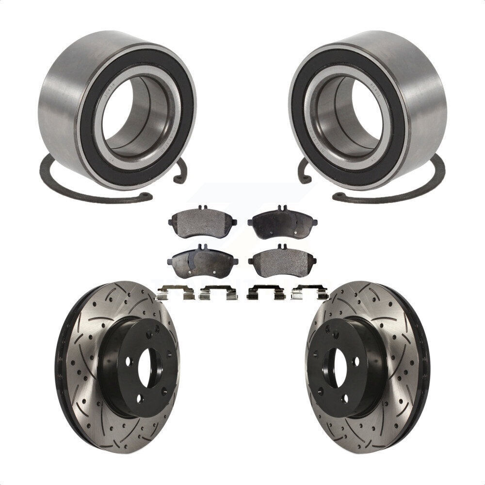 Transit Auto KBB-101072 Wheel Bearing for 2010-2012 Mercedes-Benz C250 - Front product image