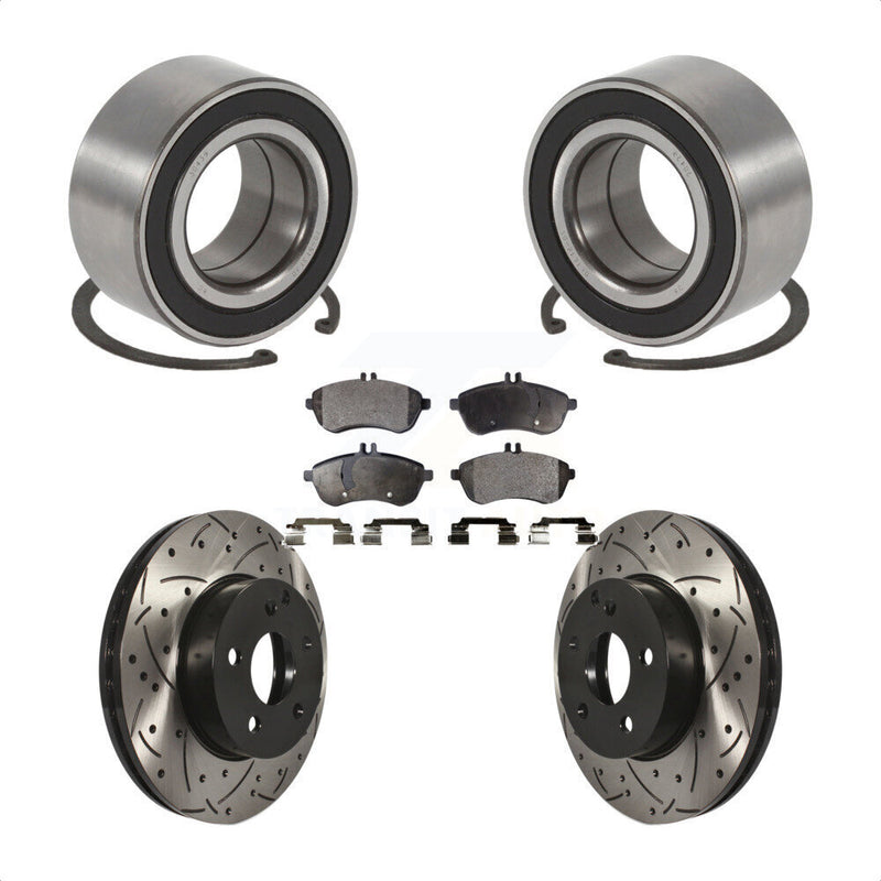 Transit Auto KBB-101072 Wheel Bearing for 2010-2012 Mercedes-Benz C250 - Front product image