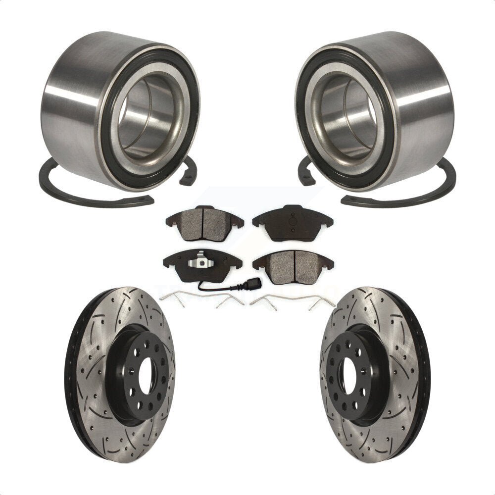 Transit Auto KBB-101073 Wheel Bearing for 2005-2006 Volkswagen GTI, Volkswagen Jetta - Front product image