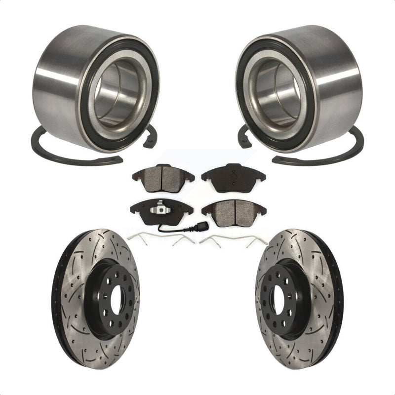 Transit Auto KBB-101073 Wheel Bearing for 2005-2006 Volkswagen GTI, Volkswagen Jetta - Front product image
