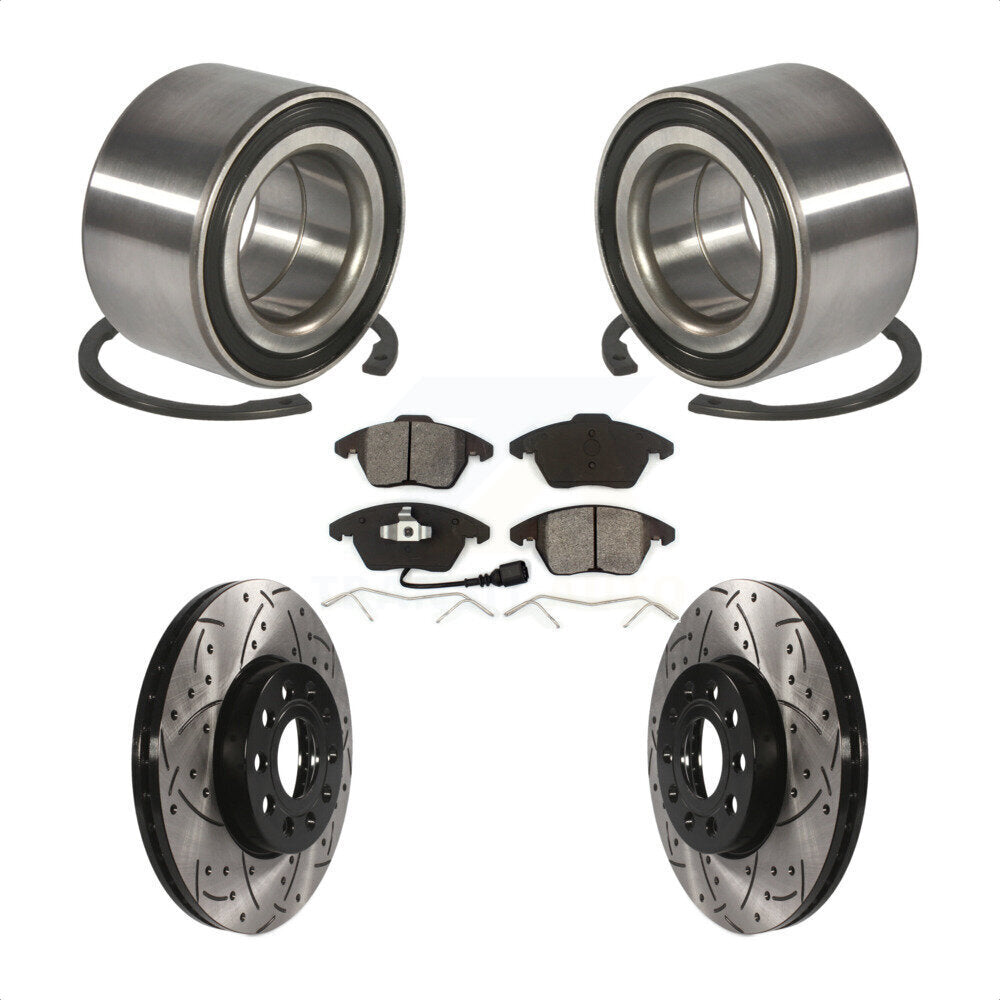 Transit Auto KBB-101074 Wheel Bearing for 2005 Volkswagen Jetta - Front product image