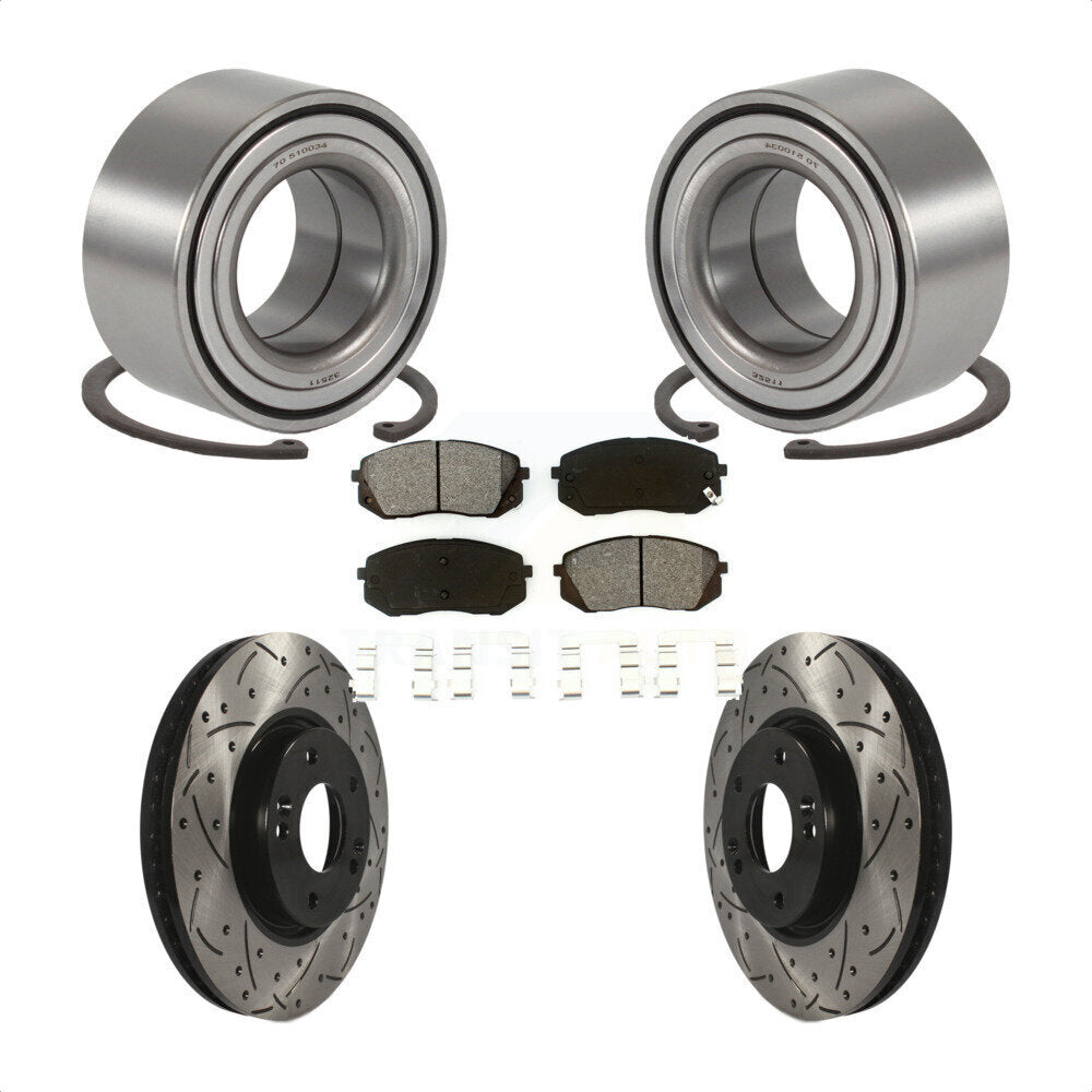 Transit Auto KBB-101075 Wheel Bearing for 2010-2016 Hyundai Tucson, Kia Sportage - Front product image