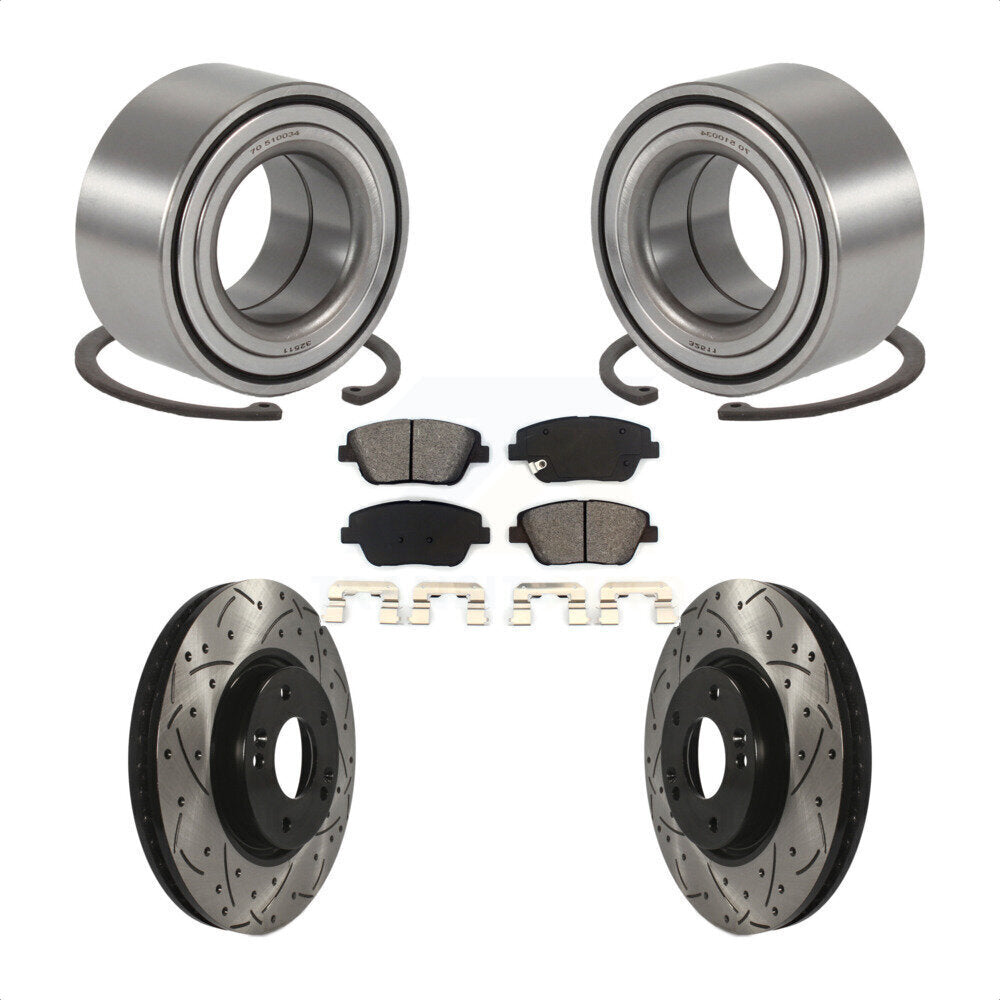 Transit Auto KBB-101076 Wheel Bearing for 2011-2015 Hyundai Sonata, Kia Optima - Front product image