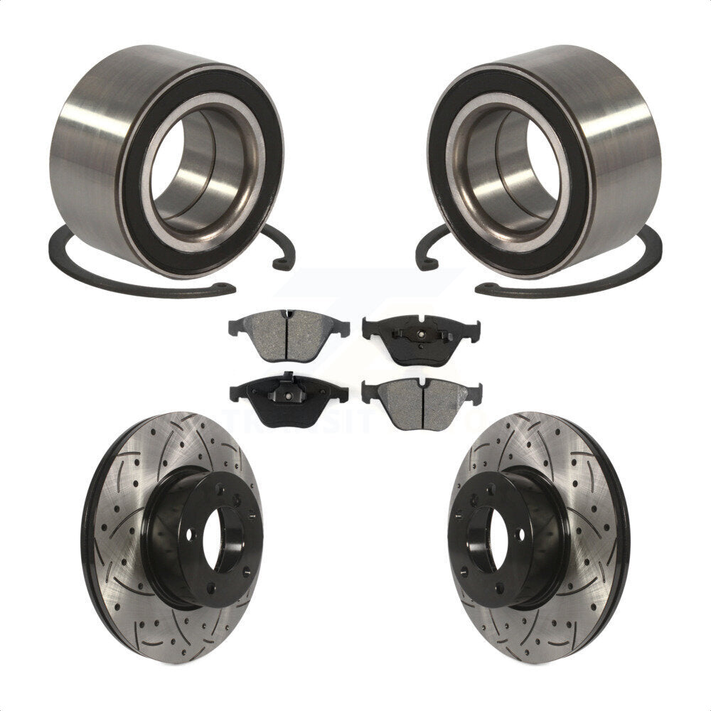 Transit Auto KBB-101098 Wheel Bearing for 2008-2012 BMW 328i xDrive, BMW 328xi - Front product image