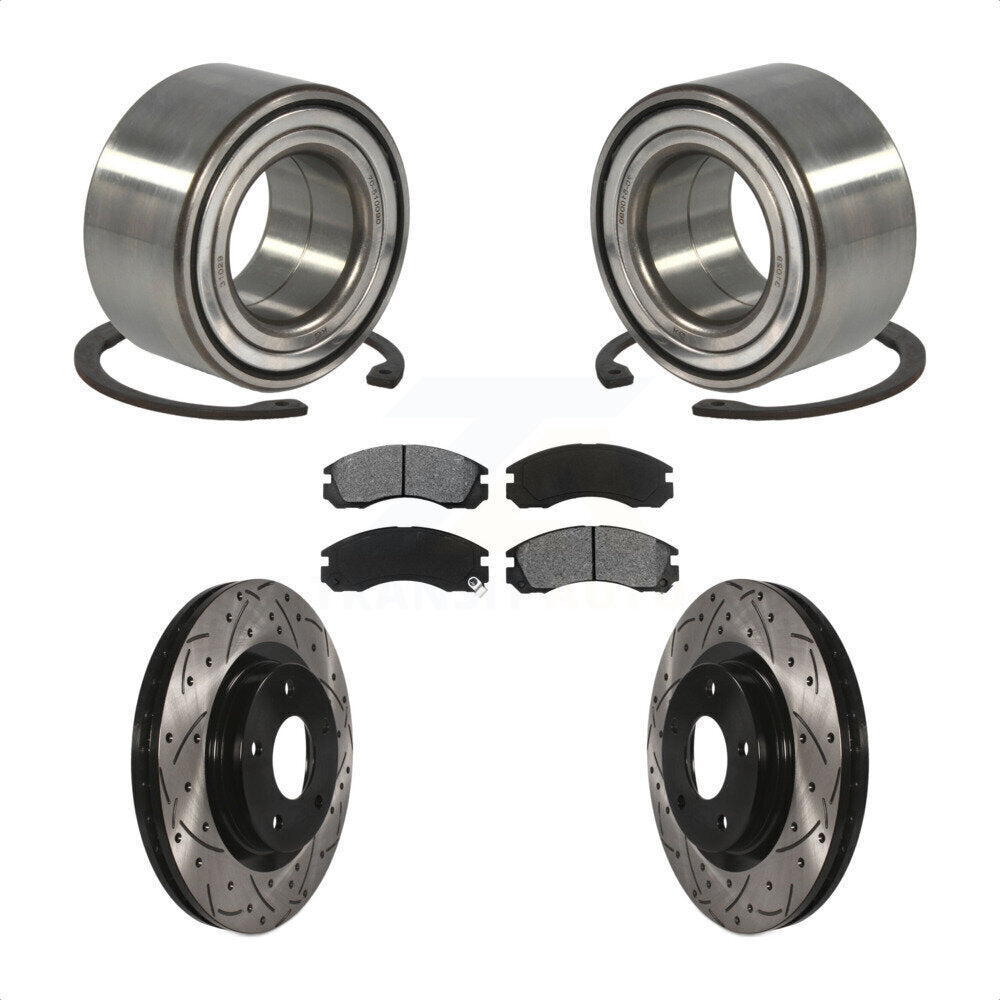 Transit Auto KBB-101112 Wheel Bearing for 2017 Mitsubishi Lancer - Front product image