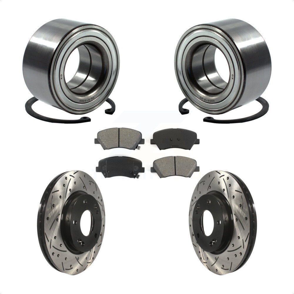 Transit Auto KBB-101122 Wheel Bearing for 2011-2016 Hyundai Elantra GT, Kia Forte, Kia Forte Koup & more - Front product image
