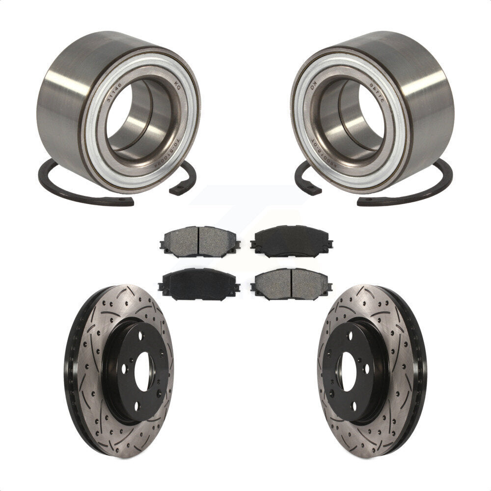 Transit Auto KBB-101124 Wheel Bearing for 2017-2018 Toyota Prius V - Front product image