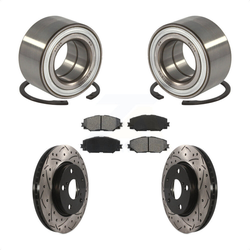 Transit Auto KBB-101124 Wheel Bearing for 2017-2018 Toyota Prius V - Front product image