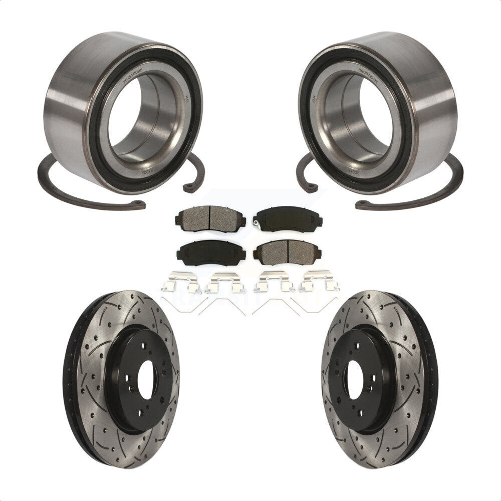 Transit Auto KBB-101128 Wheel Bearing for 2011-2015 Honda Crosstour, Honda Accord Crosstour - Front product image