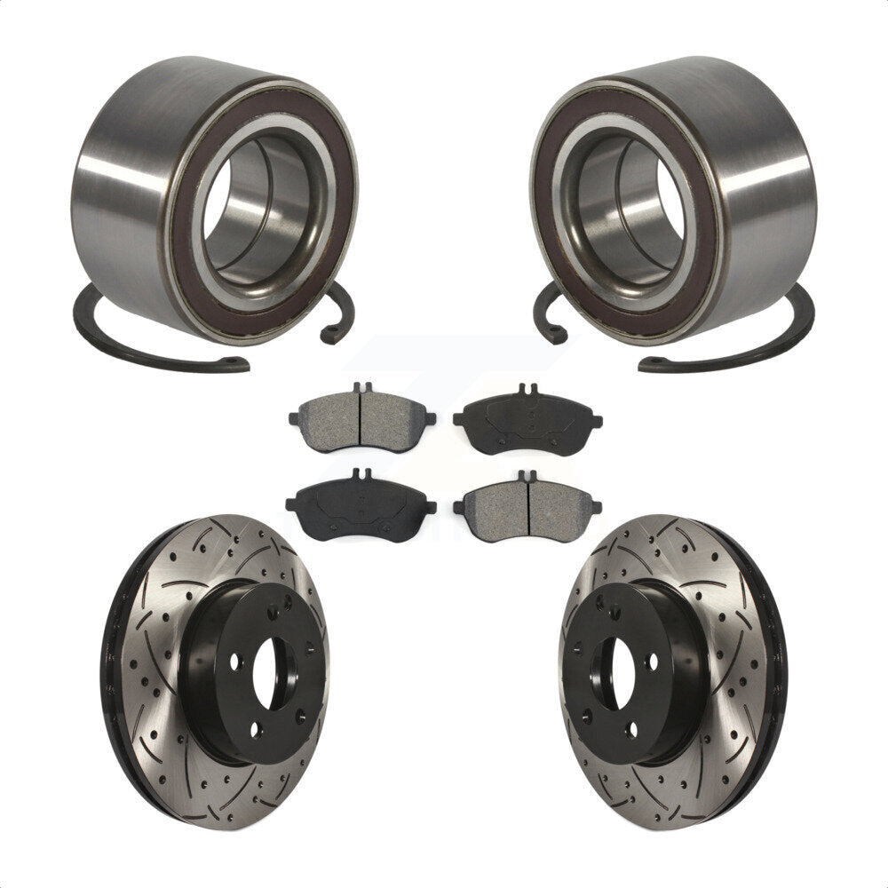 Transit Auto KBB-101133 Wheel Bearing for 2008-2012 Mercedes-Benz C300 - Front product image