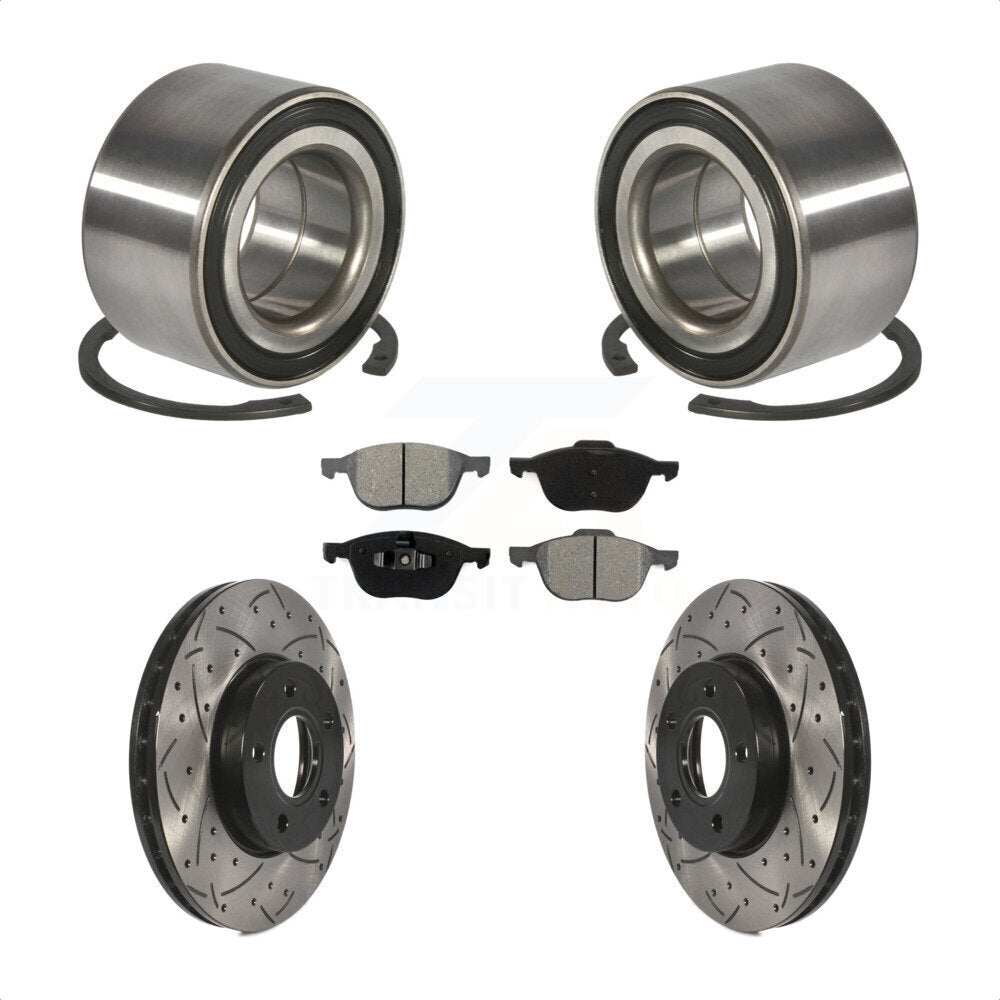 Transit Auto KBB-101135 Wheel Bearing for 2012-2018 Ford C-Max, Ford Focus - Front product image