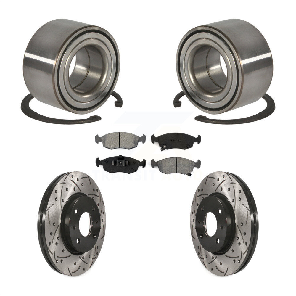 Transit Auto KBB-101144 Wheel Bearing for 2012-2017 Fiat 500 - Front product image