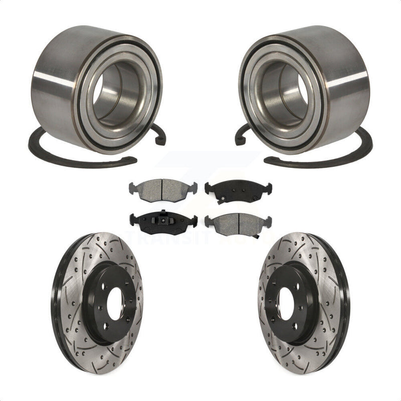 Transit Auto KBB-101144 Wheel Bearing for 2012-2017 Fiat 500 - Front product image
