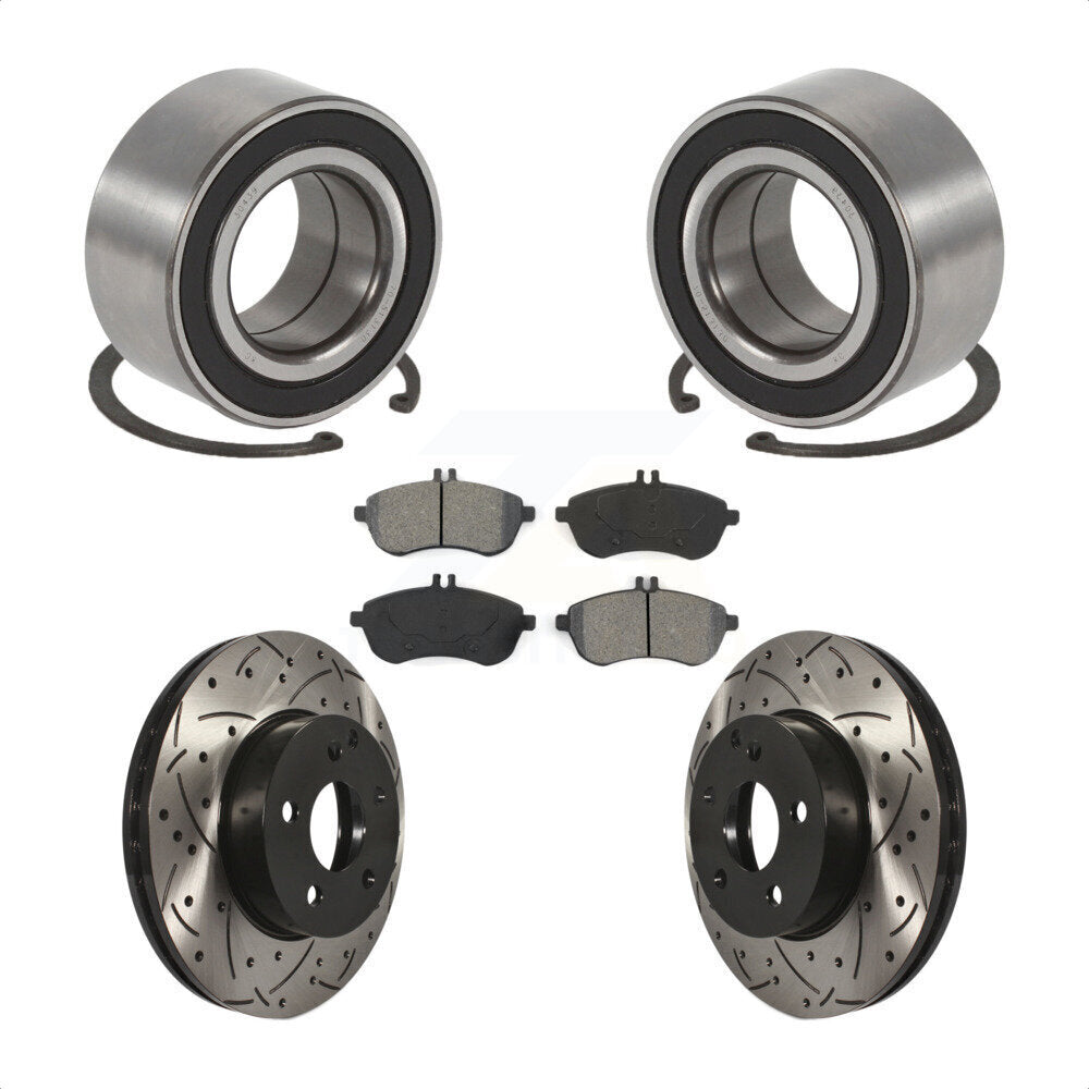Transit Auto KBB-101159 Wheel Bearing for 2010-2012 Mercedes-Benz C250 - Front product image