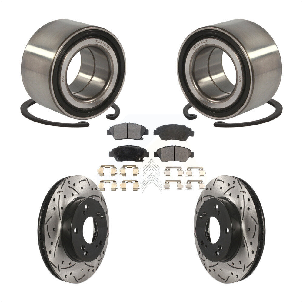 Transit Auto KBB-101195 Wheel Bearing for 2012-2015 Acura ILX, Honda Civic - Front product image