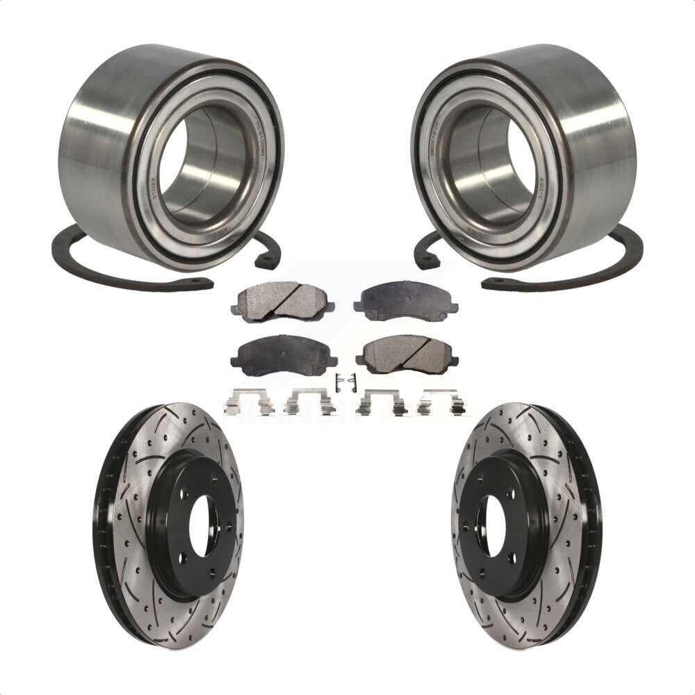 Transit Auto KBB-101198 Wheel Bearing for 2007-2017 Mitsubishi Lancer, Dodge Caliber - Front product image