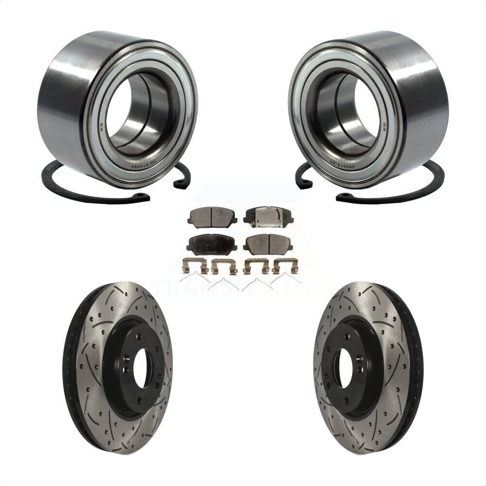 Transit Auto KBB-101210 Wheel Bearing for 2016-2018 Kia Forte, Kia Forte Koup, Kia Forte5 & more - Front product image